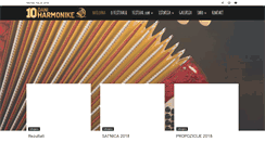 Desktop Screenshot of daniharmonike.com